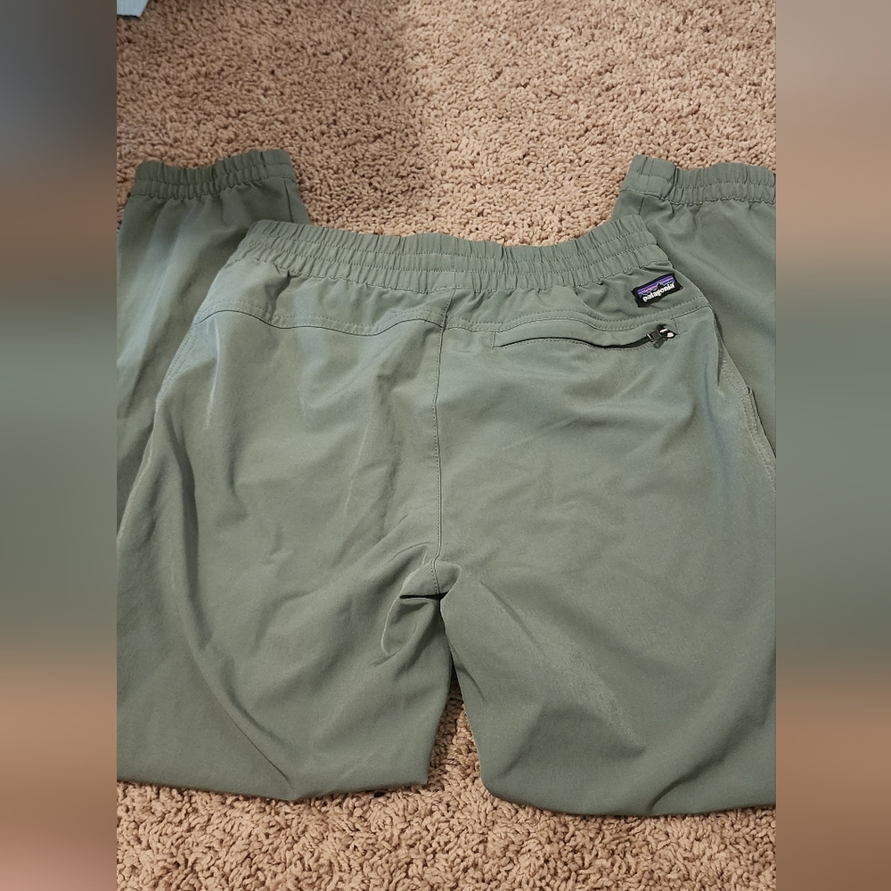 Kids Patagonia Sage Green Casual Pants